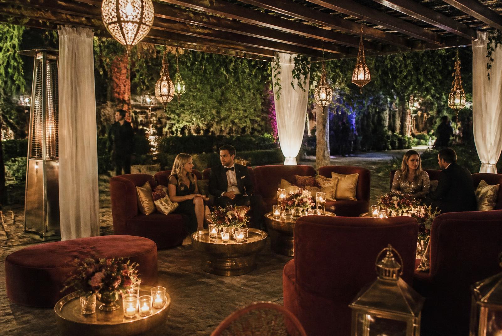 Luxury mobile cigar lounge with velvet seating